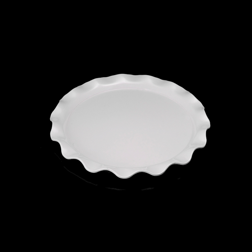 Dalgalı Pasta Sunum Tepsi