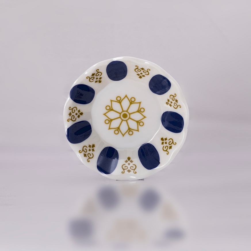 Çay Tabağı Kahveci Desen