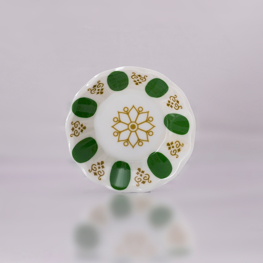 Çay Tabağı Kahveci Desen