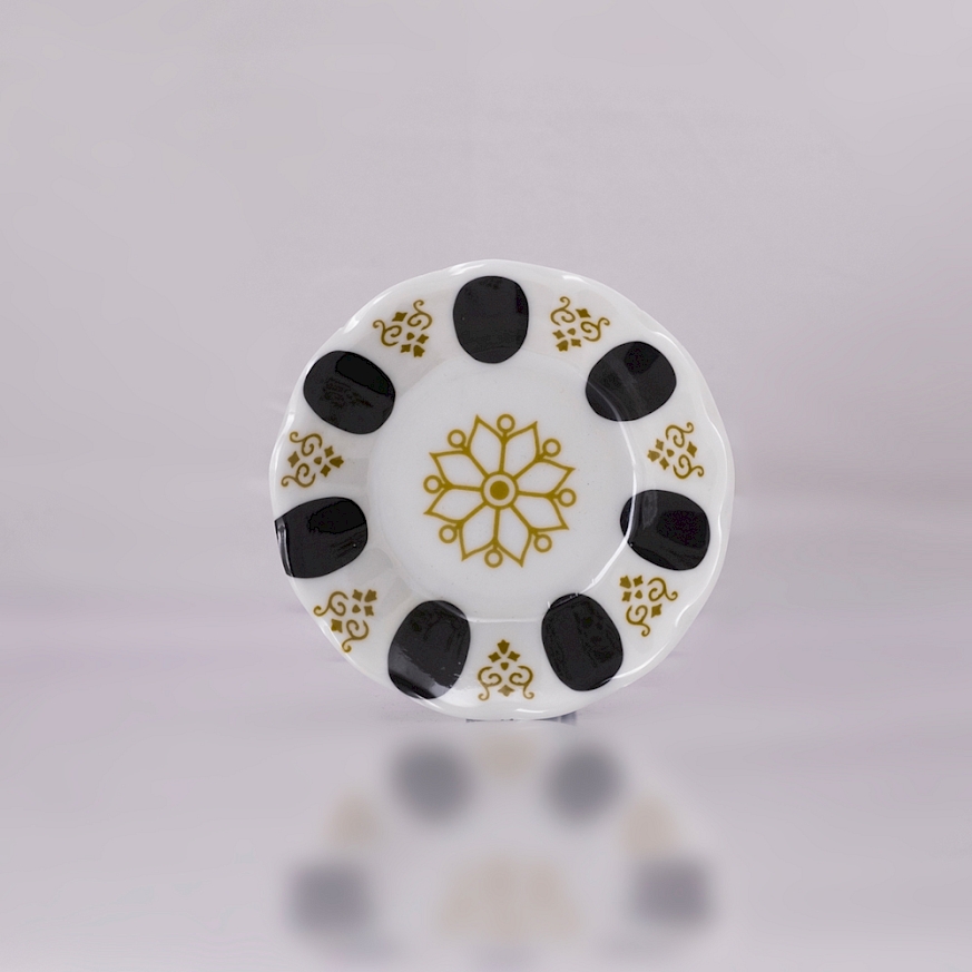 Çay Tabağı Kahveci Desen