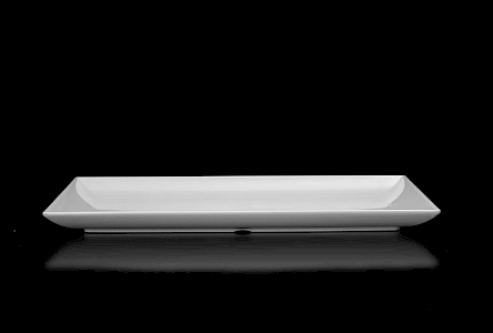 2 No Dikdörtgen Sunum Tabağı