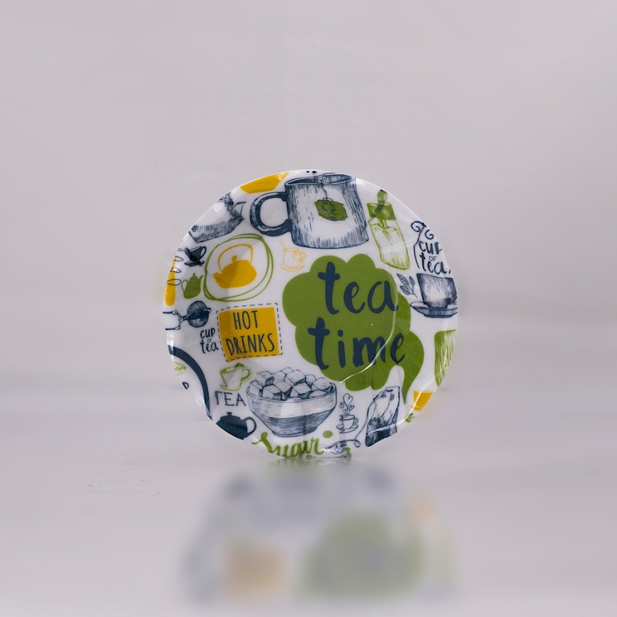 Çay Tabağı Zemin Desen