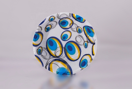 Çay Tabağı Zemin Desen