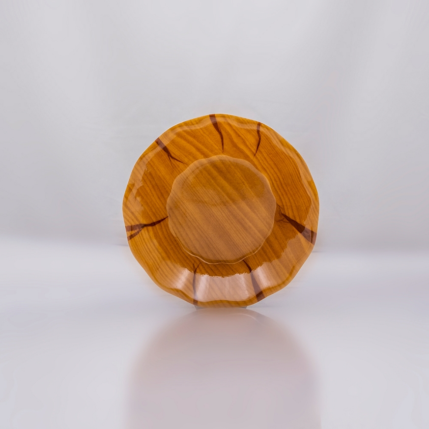 Çay Tabağı Zemin Desen