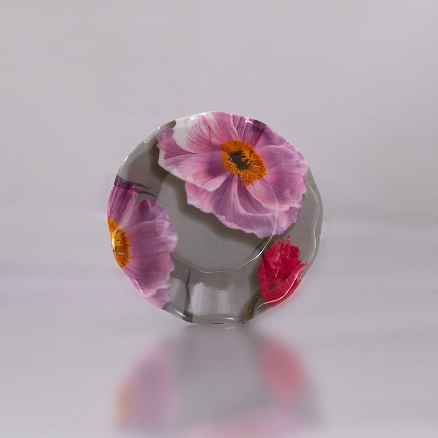 Çay Tabağı Zemin Desen