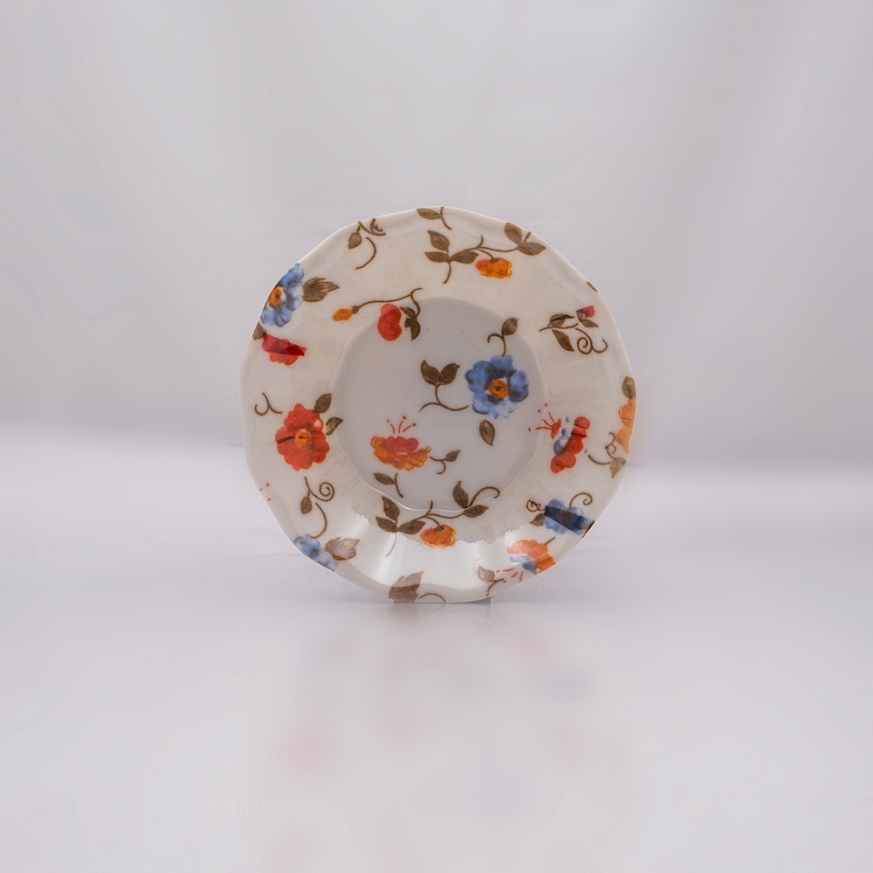 Çay Tabağı Zemin Desen