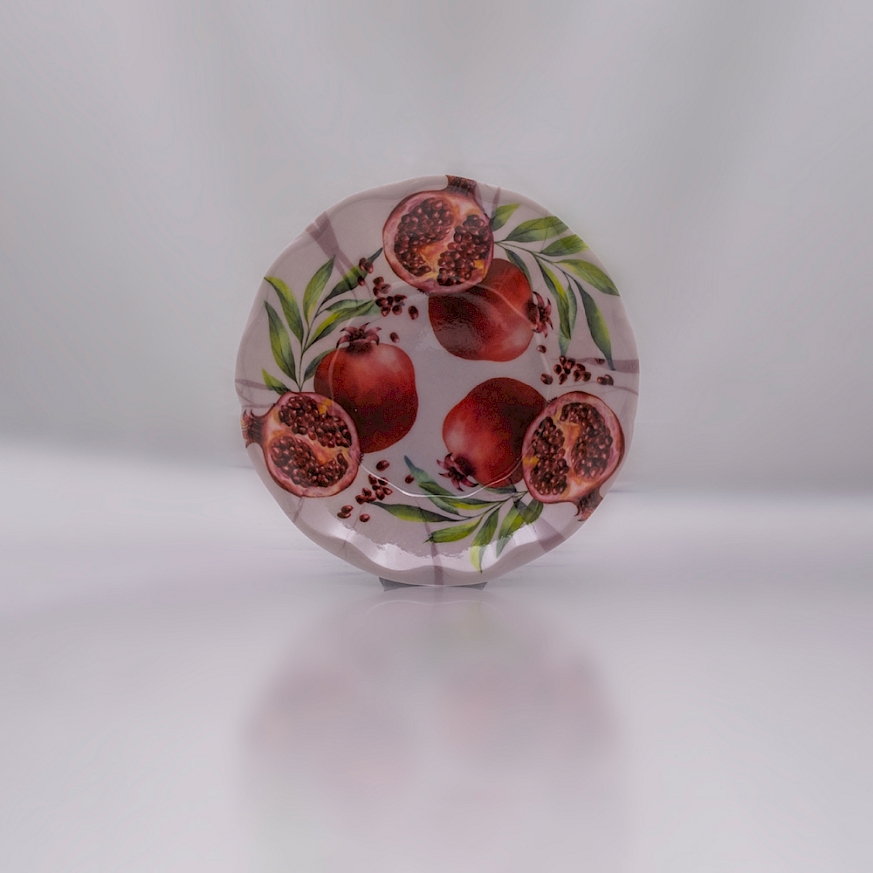 Çay Tabağı Zemin Desen