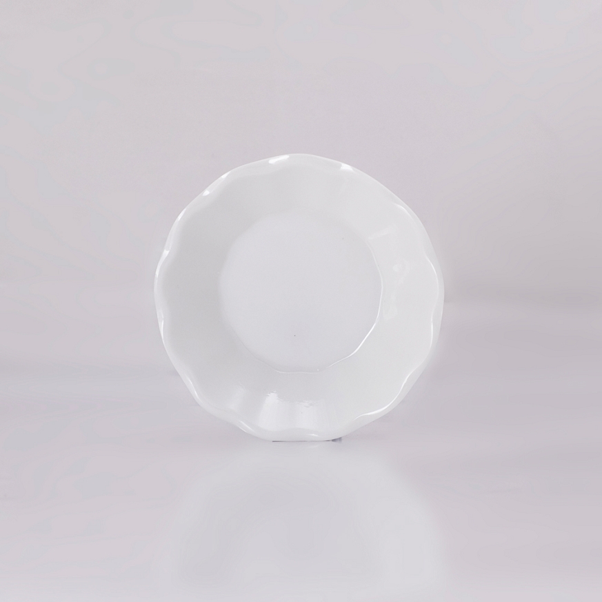 Çay Tabağı Renkli Doku